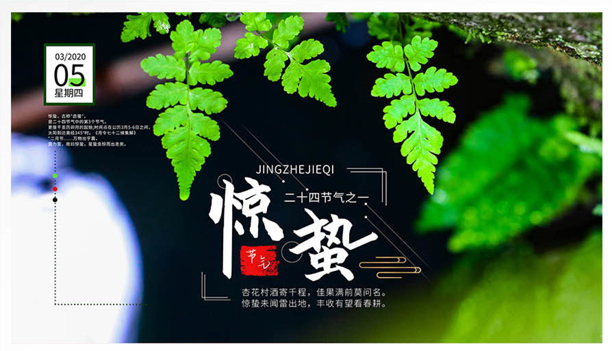 今日驚蟄｜春雷驚蟄，萬物複蘇！